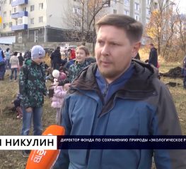 Ставропольские школьники высадили в краевом центре более 100 саженцев дубов и туй