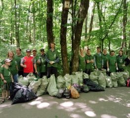 Ставропольские эко-волонтёры за полгода вынесли из леса 500 мешков мусора